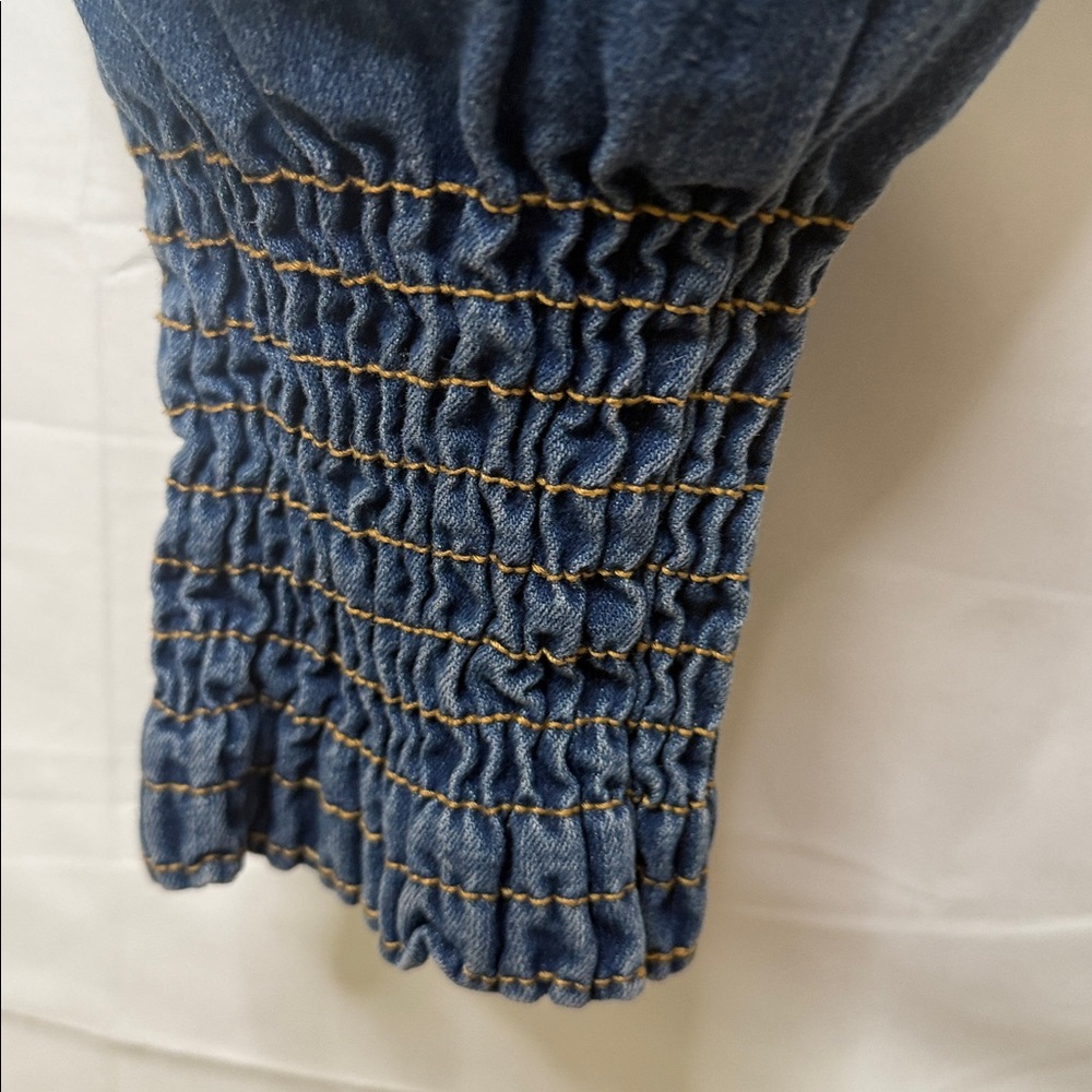 Vintage Apple Bottoms jeans accent pockets cinched ankle jogger jeans sz 16 - Picture 5 of 8